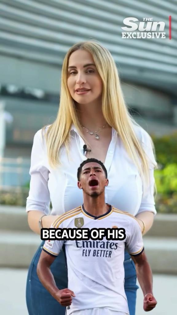 WTF！根本聽不清這皇馬女主持講啥，這身材真的很吸引眼球