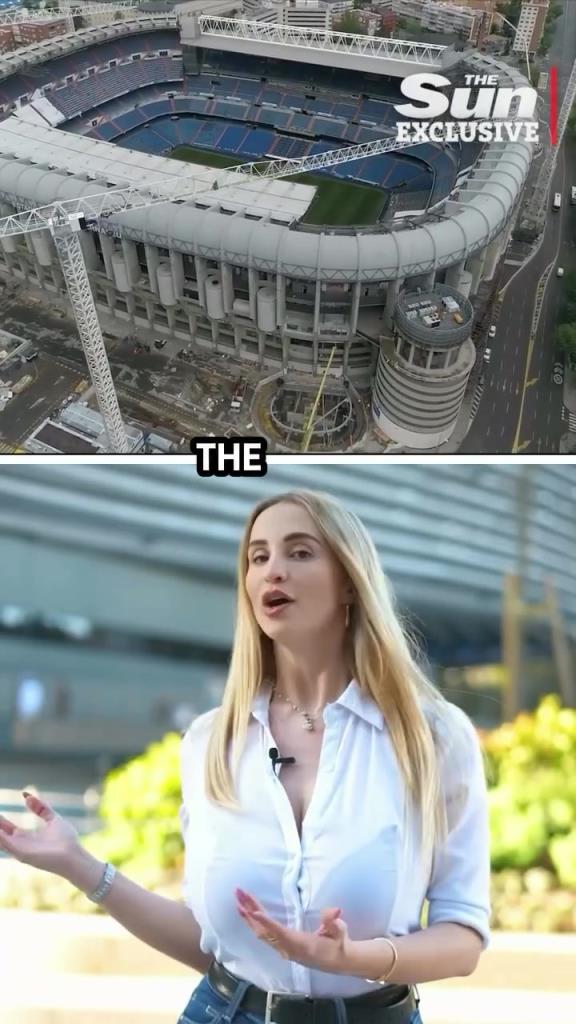 皇馬女主持預測歐冠比分，請原諒我！！我的全部精力都被身材吸引